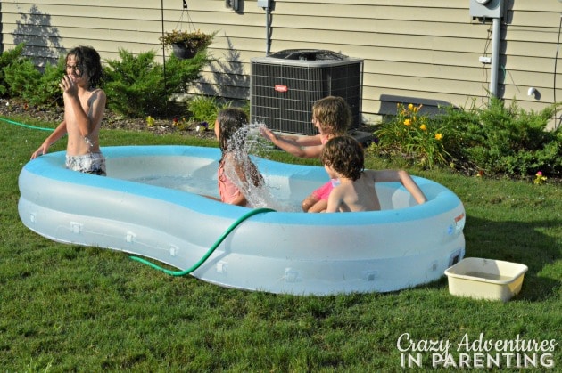 Splashing in the H2OGO! Color Wave Pool
